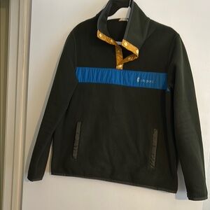 Cotopaxi Green and Blue Fleece Pullover